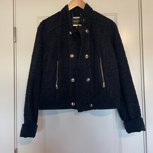 Juicy Couture Black Teddy Jacket
